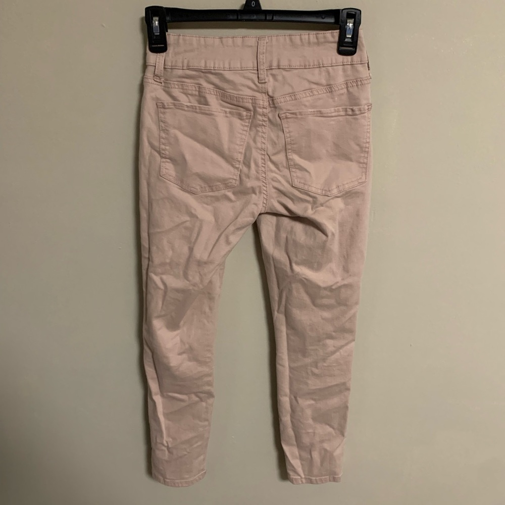 Light pink jeans